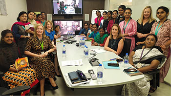 Networking forum for female engineers in our high value execution centre (HVEC) in Kolkata and Chennai. 网络论坛女性工程师在我们高价值执行中心(HVEC)在加尔各答和钦奈。