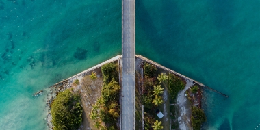 海洋的Arial照片