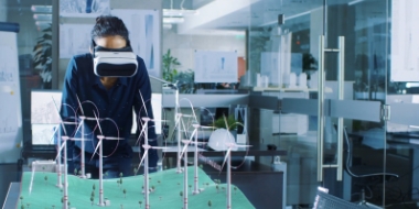 科学家使用3D眼镜