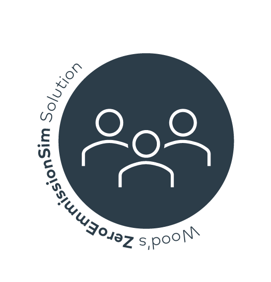 Zero emission icon